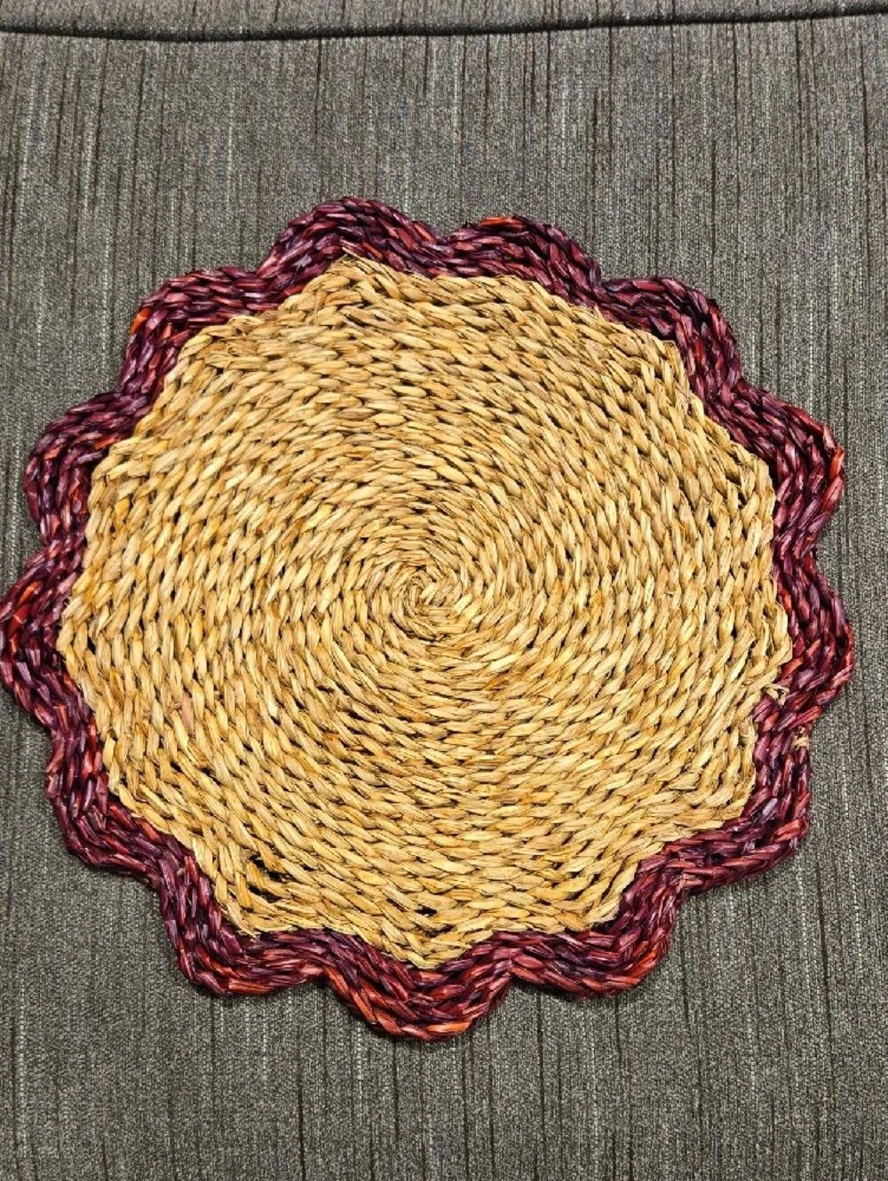 Threshold Woven Seagrass Charger